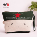 Canvas material embroidery craft handmade lady wallet